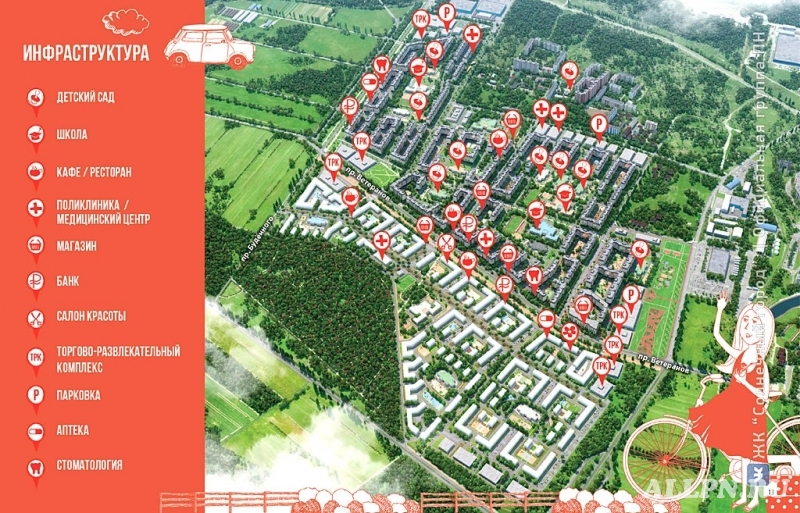 Продам отличную 1-к. квартиру 46 кв.м по переуступке в ЖК "Солнечный город" - Новостройки, Квартиры в новостройках Санкт-Петербург